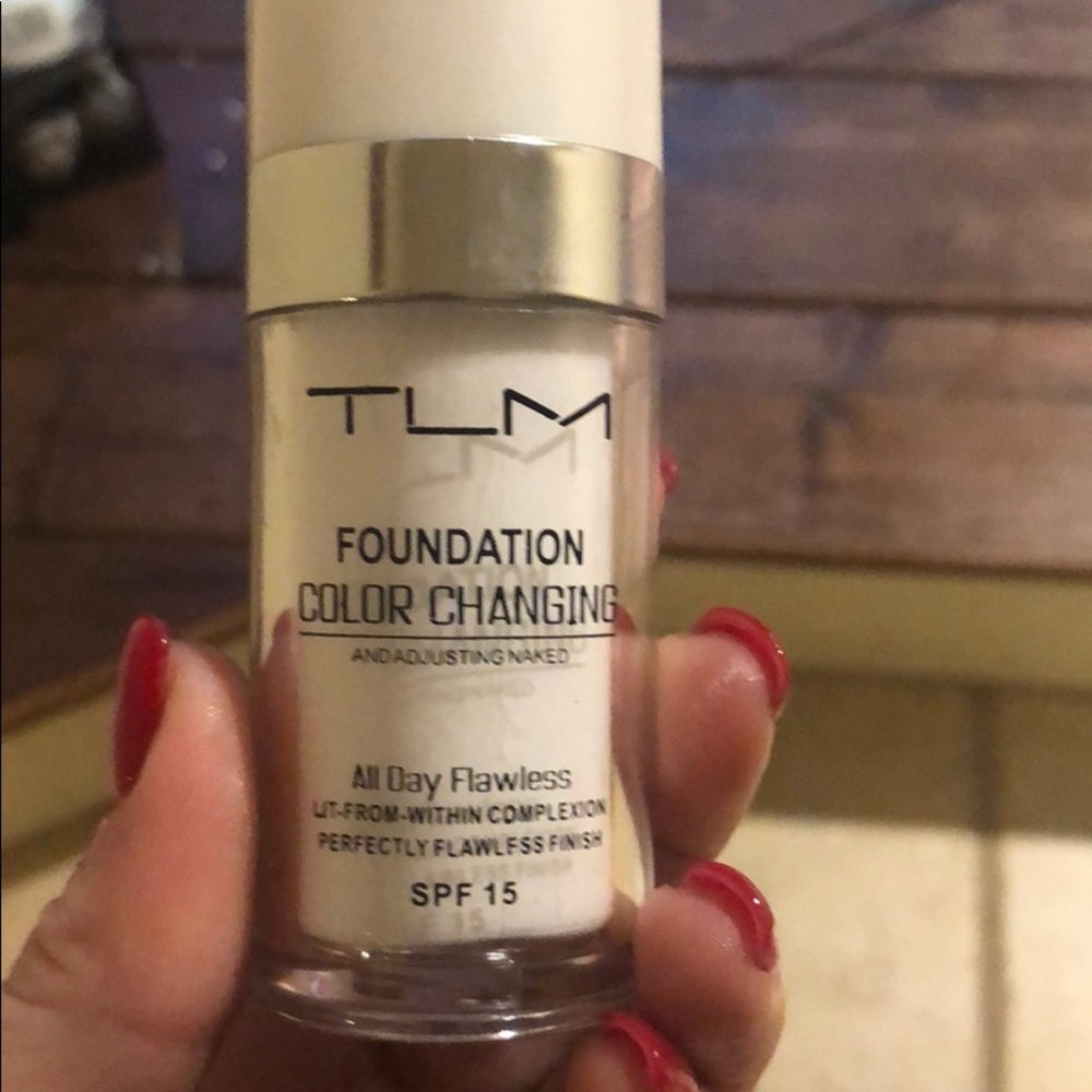 TLM foundation. Color changing.